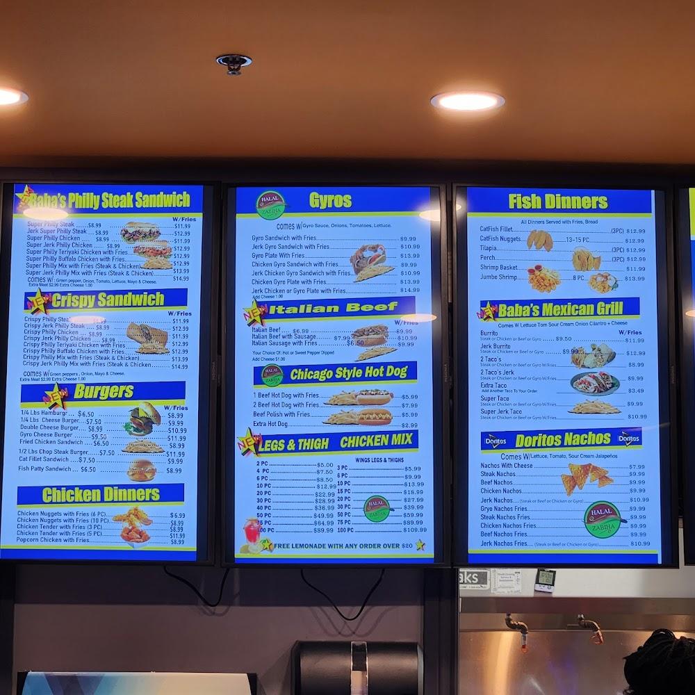 Baba’s Famous Steak and Lemonade (Lansing) Menu image 4